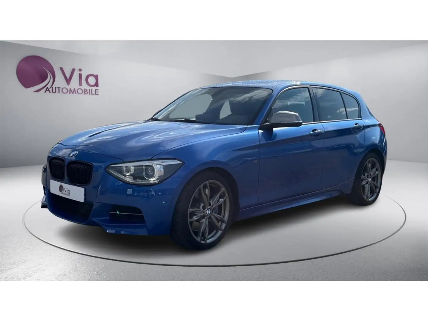 BMW 135 M135i BVA M SPORT / SIEGES CHAUFFANTS Bleu - 1