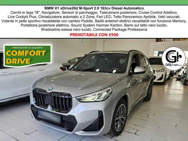 BMW X1 20d xDrive MSport Tetto Navi C.18" Cam M-Sport Nav