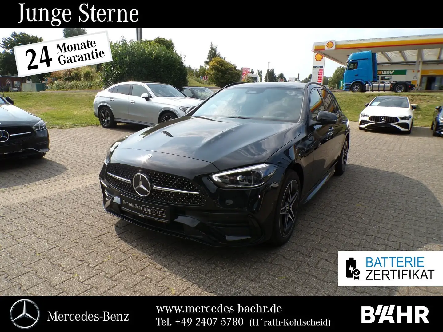 Mercedes-Benz C 300 C 300 de T AMG+Night/MBUX/Digital-Light/360°/18" Schwarz - 1