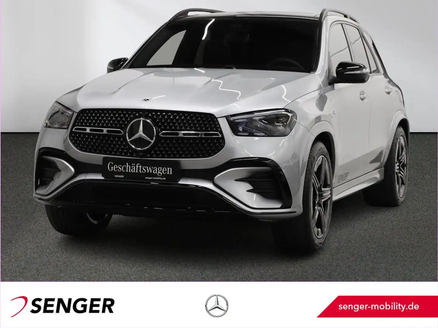 Mercedes-Benz GLE 400 e 4M AMG-Line Panorama Airmatic AHK 360° Silber - 1