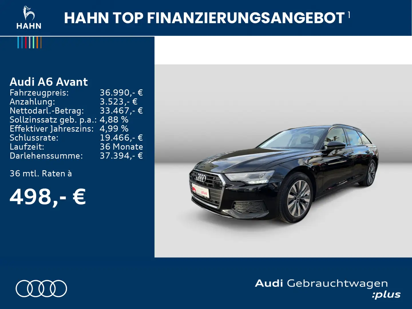 Audi A6 50TFSIe quattro S-tronic CAM Standklima Nero - 2