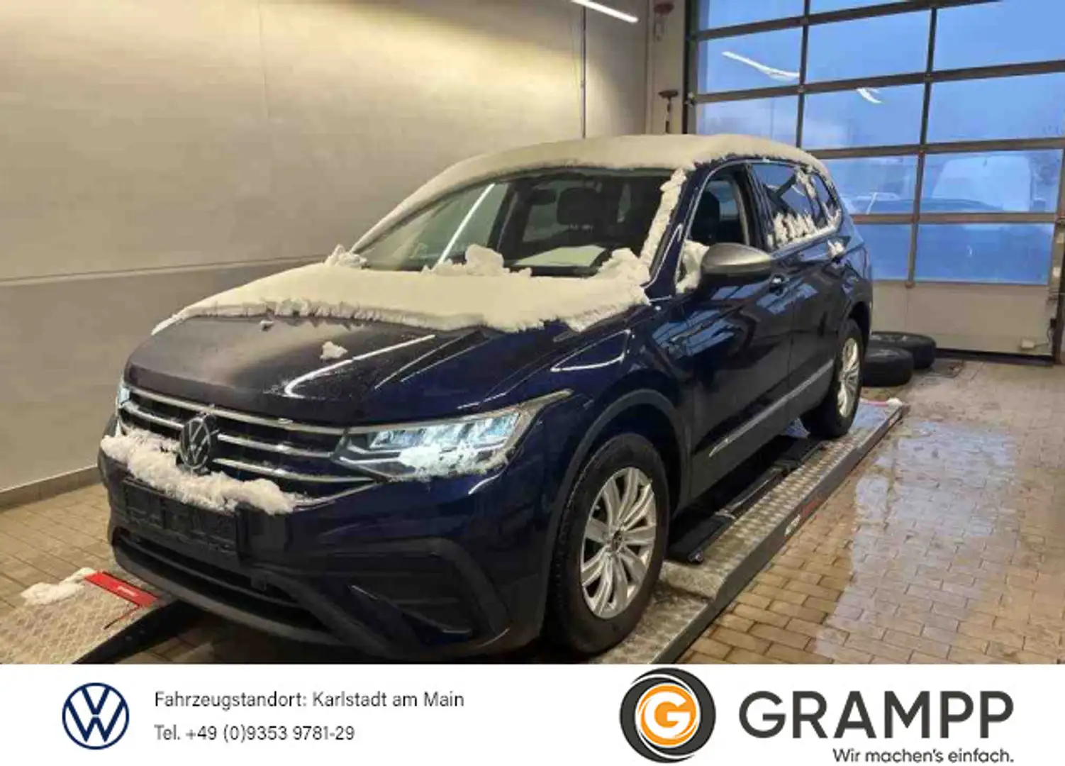 Volkswagen Tiguan Allspace LIFE 1.5TSI DSG +7 SITZE+LED+ACC Blau - 1