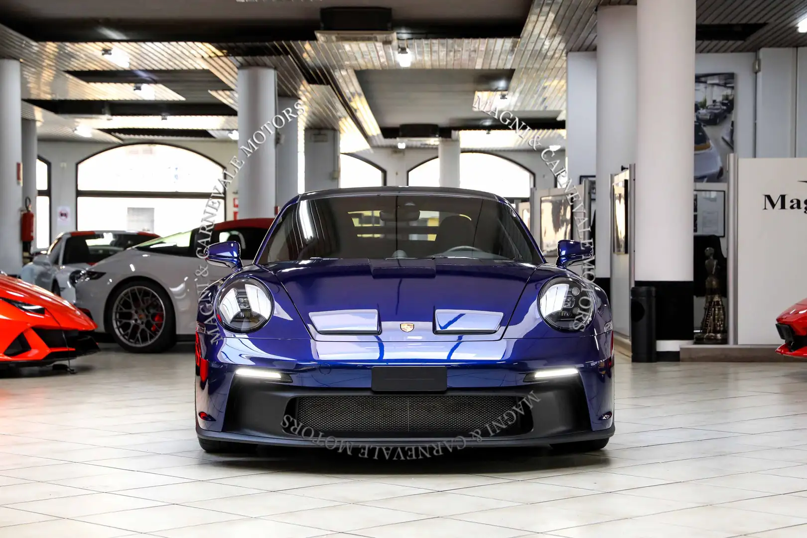 Porsche 992 GT3|LIFT SYSTEM|CARBON ROOF|CHRONO|CAMERA|PELLE Blu/Azzurro - 2