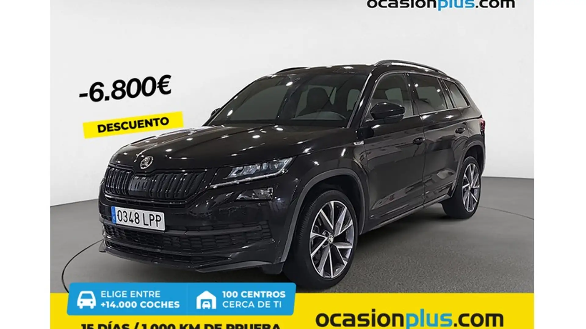 Skoda Kodiaq 2.0TDI AB tech Sportline 4x2 DSG 110kW Noir - 1