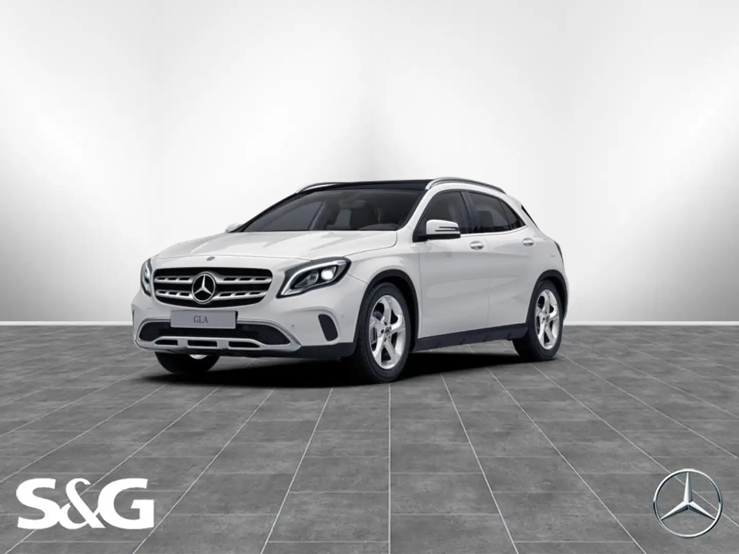 Mercedes-Benz GLA 180 Sport Utility Vehicle Urban Pano+LED+18 Bianco - 1