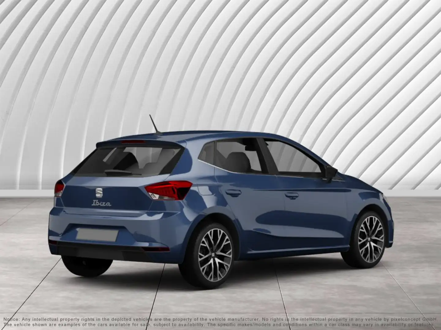 SEAT Ibiza FR ACC NAVI LED PDC V+H DAB Tempomat LM Blau - 2