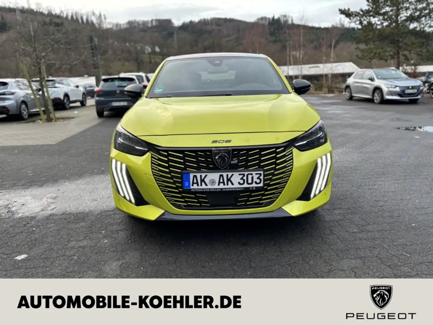 Peugeot 208 Hybrid  GT 145 KAMERA ACC SITZHZG DAB+ LED Gelb - 1