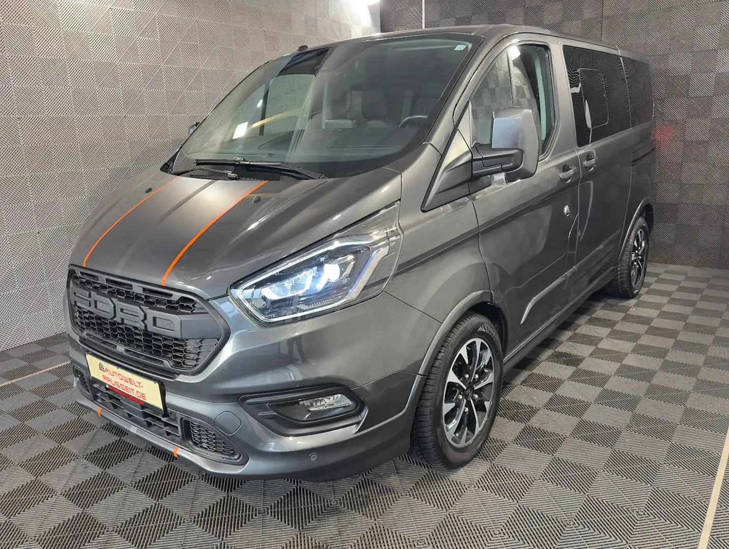 Ford Transit Tourneo Custom Sport*8 SITZ*XENON-ACC-R.KAM-SPUR Grau - 2