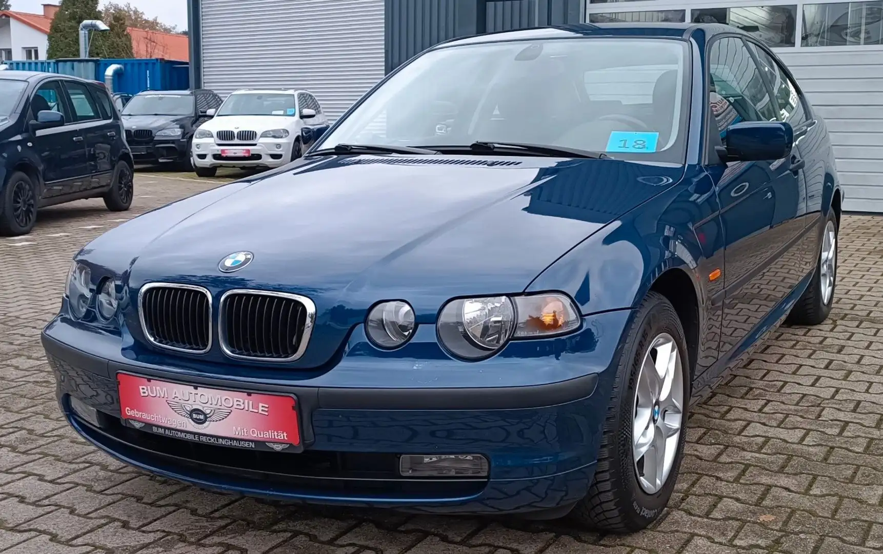 BMW 316 ti Compact 1.8i Klima ALU  Top und Schön Bleu - 1
