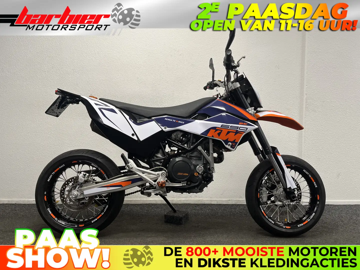 KTM 690 SMC Blanco - 1