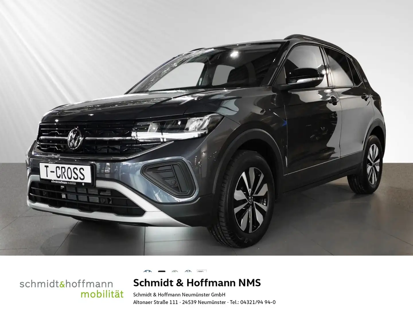 Volkswagen T-Cross 1.0 TSI DSG Goal Navi Kamera Sitzh. Klima Navi Grau - 1