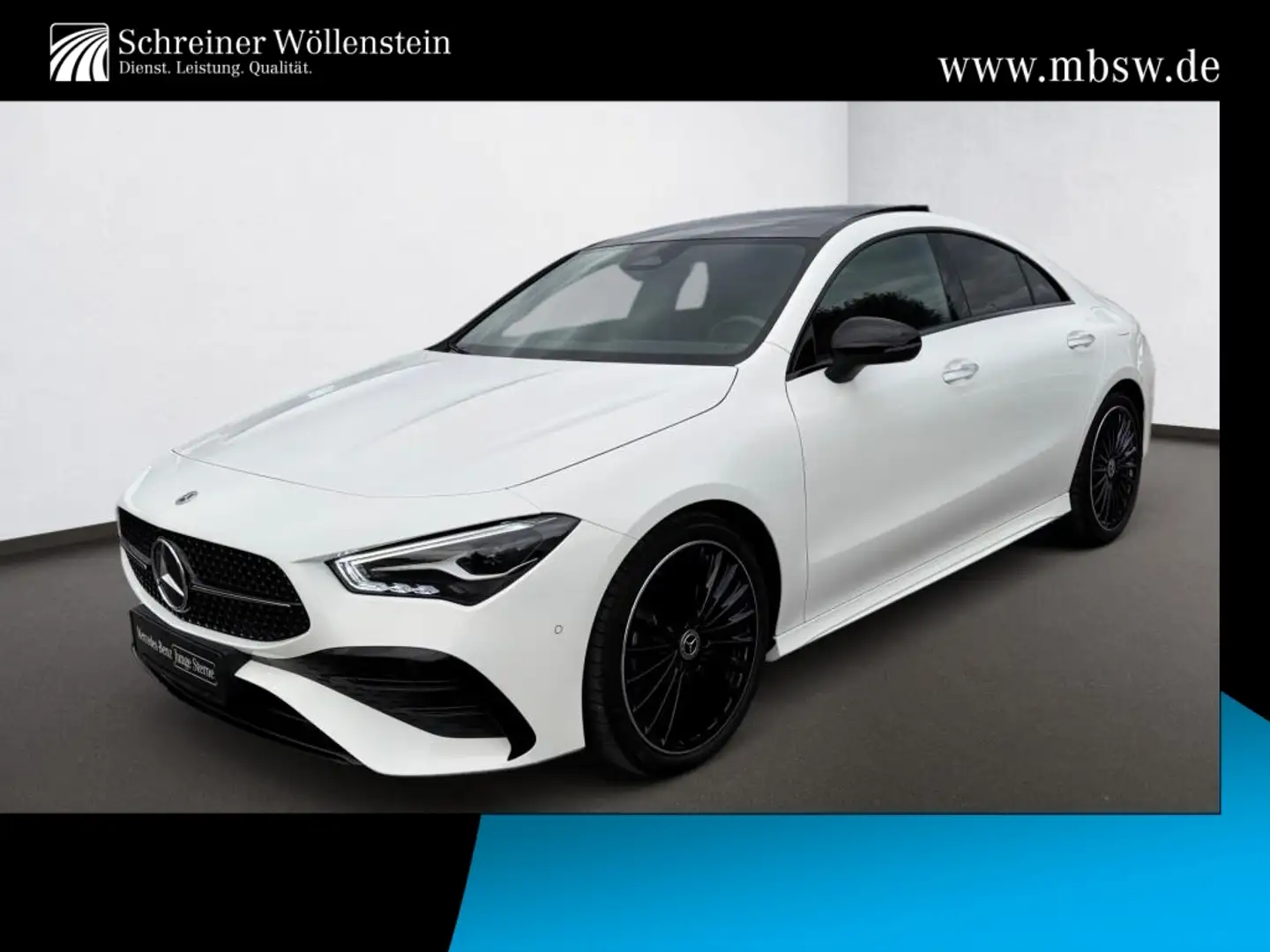 Mercedes-Benz CLA 200 AMG-Adv+*Night*Pano*19*DISTR*WiP*TWA*KGo Blanco - 1