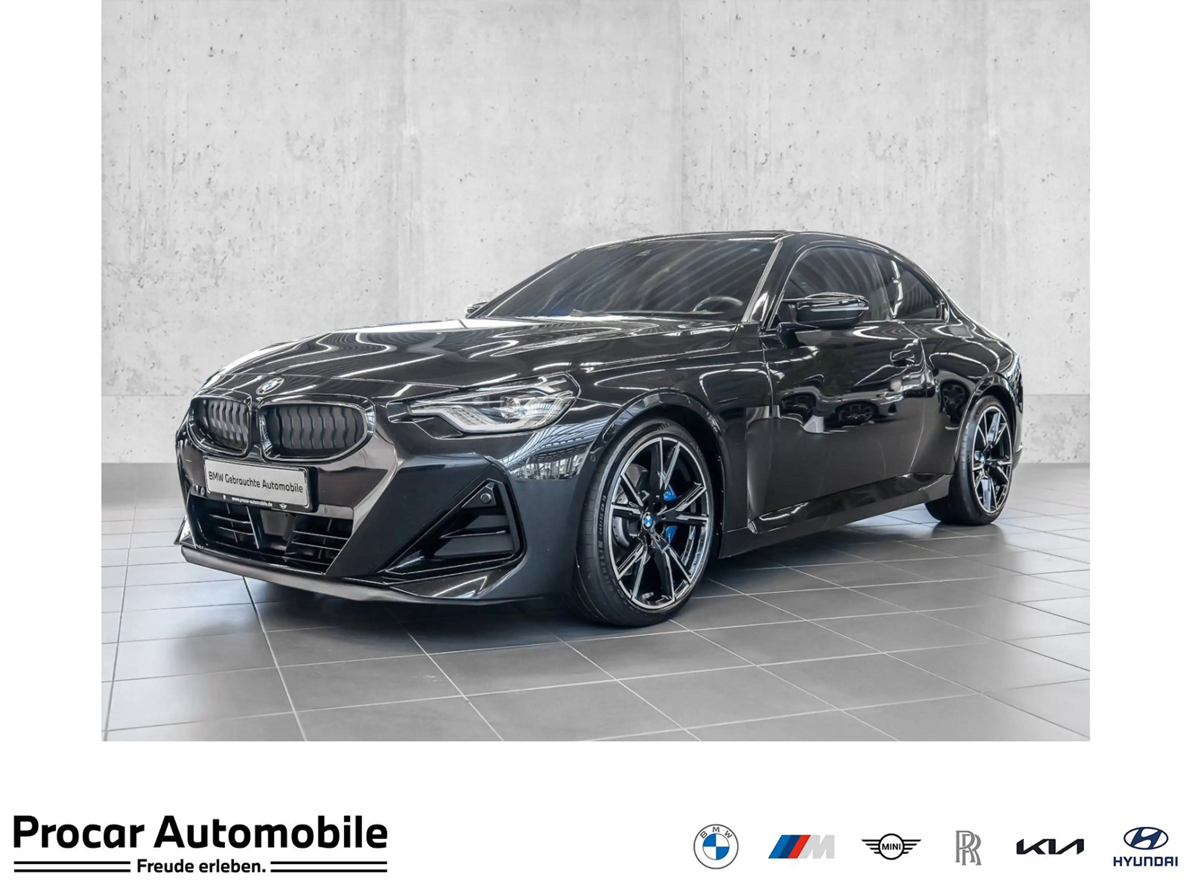 BMW 240 M240i Coupé ACC AHK RFK NAVI LED Sound Syst. LM