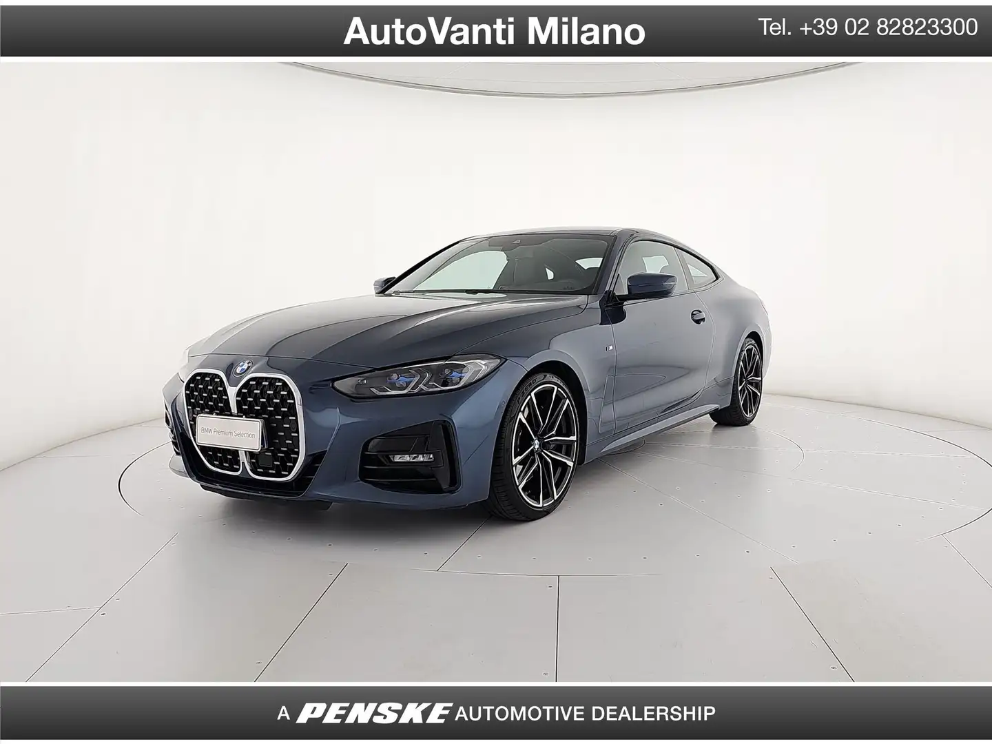 BMW 420 420d 48V Coupé Msport Blu/Azzurro - 1