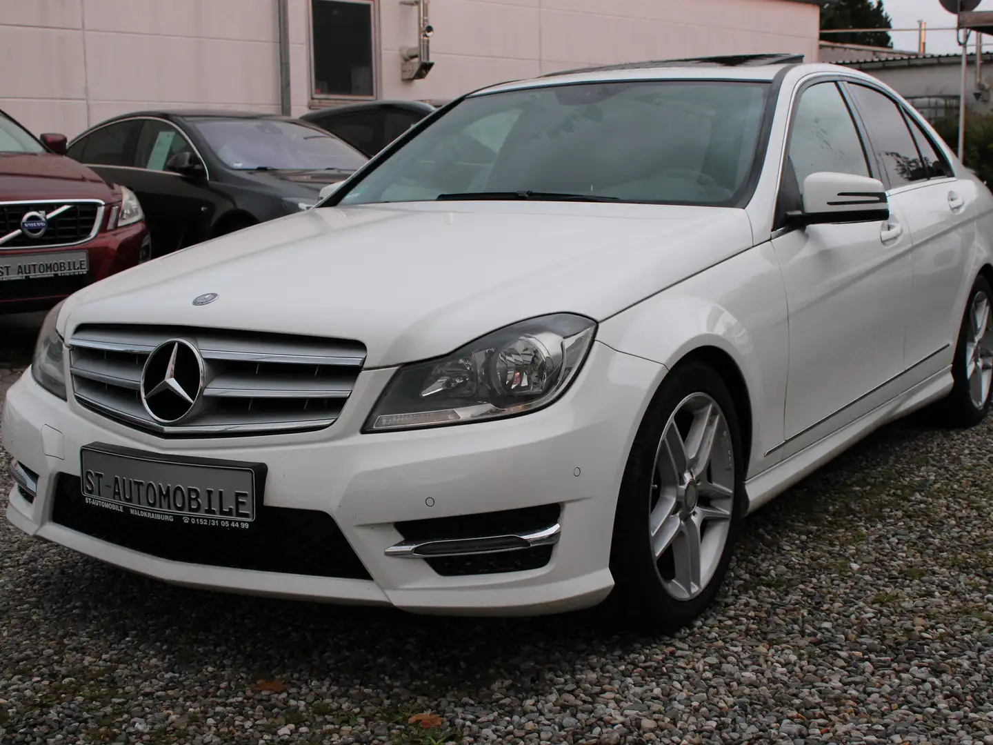 Mercedes-Benz C 250 C 250 CGI BlueEfficiency AMG-Line Blanc - 1