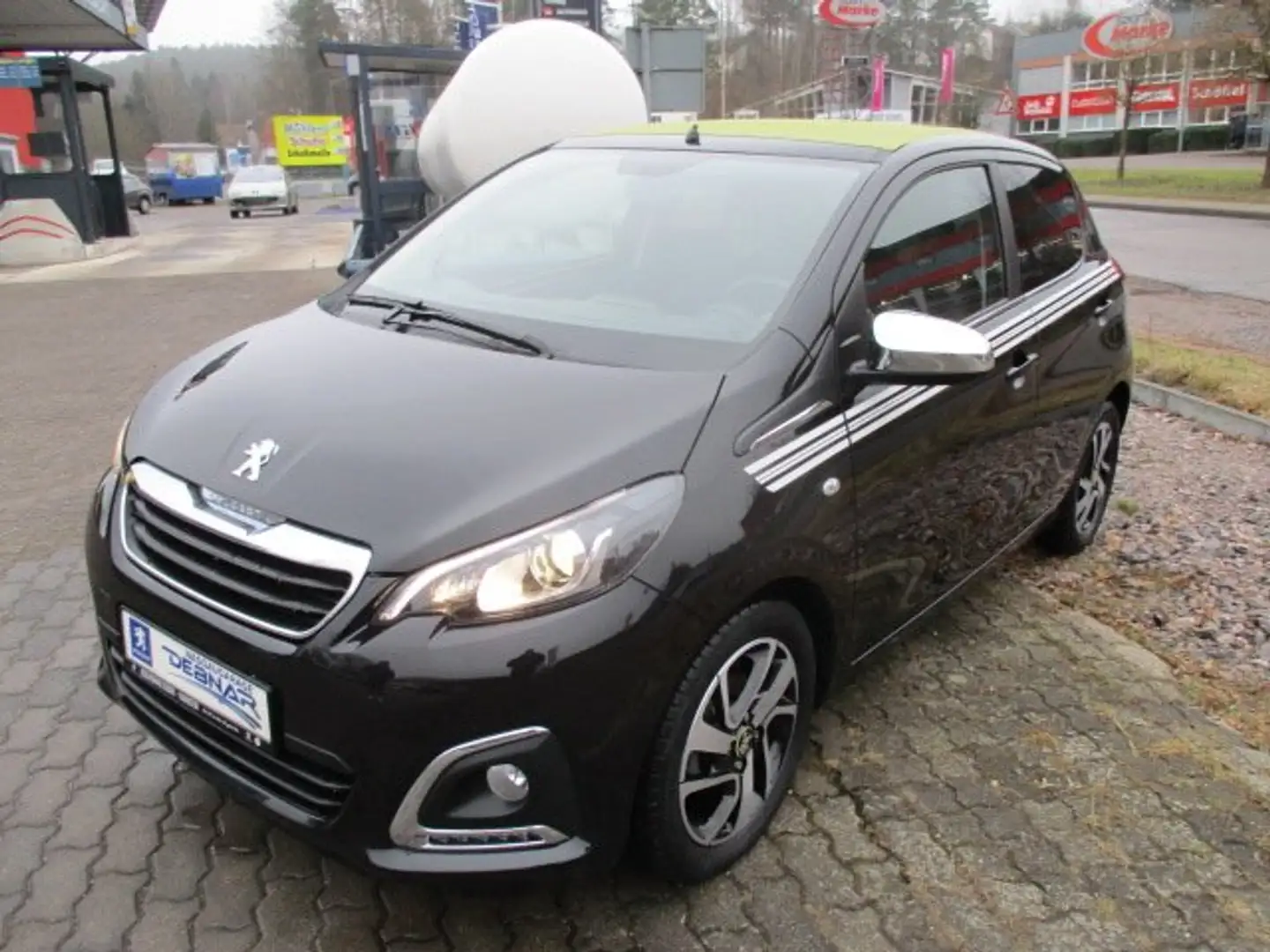 Peugeot 108 VTI 72 Top! Collection 5T ***SHZ*** Schwarz - 1