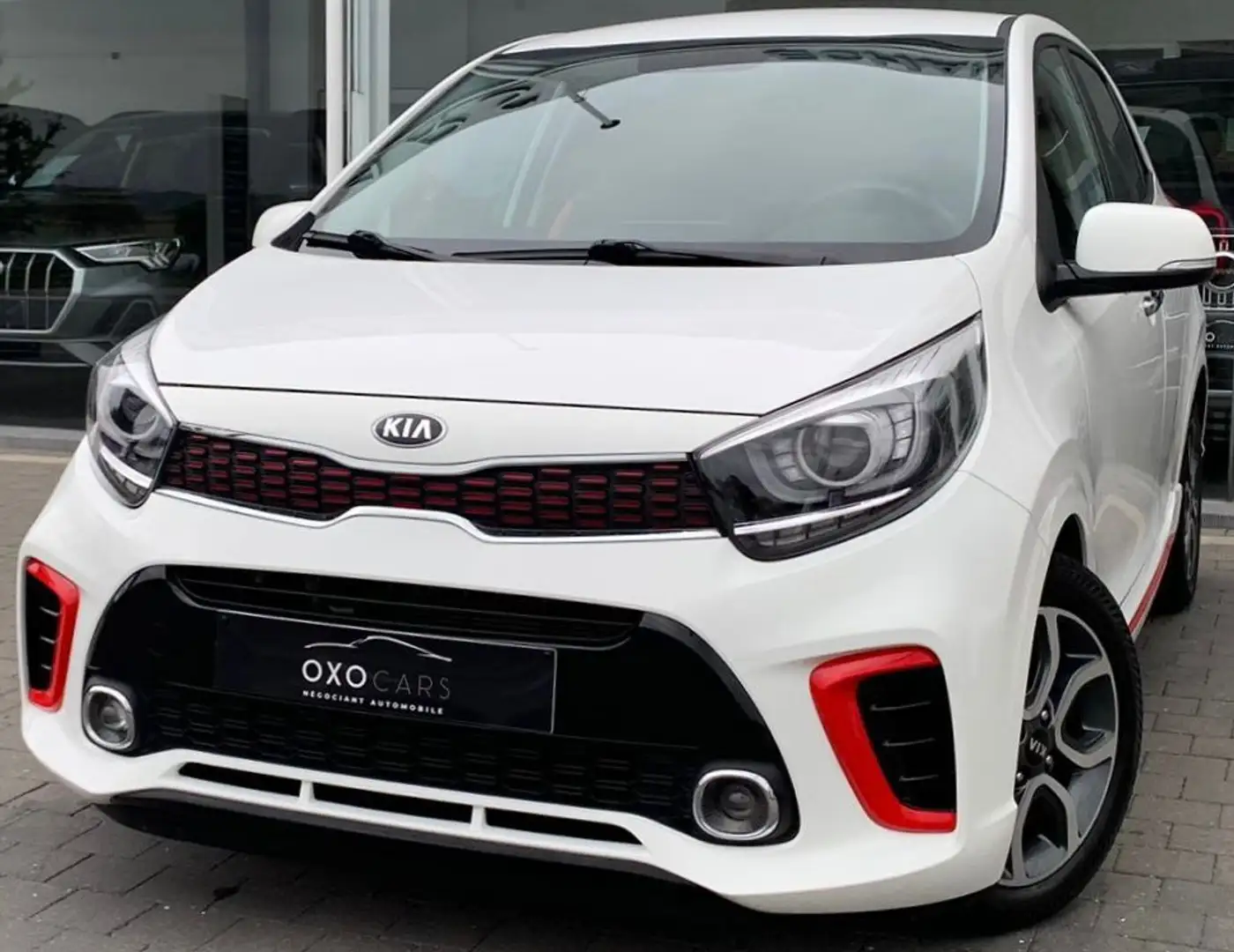 Kia Picanto 1.2i GT Line / GPS / CarPlay / Cuir / FULL OPTIONS Blanc - 1