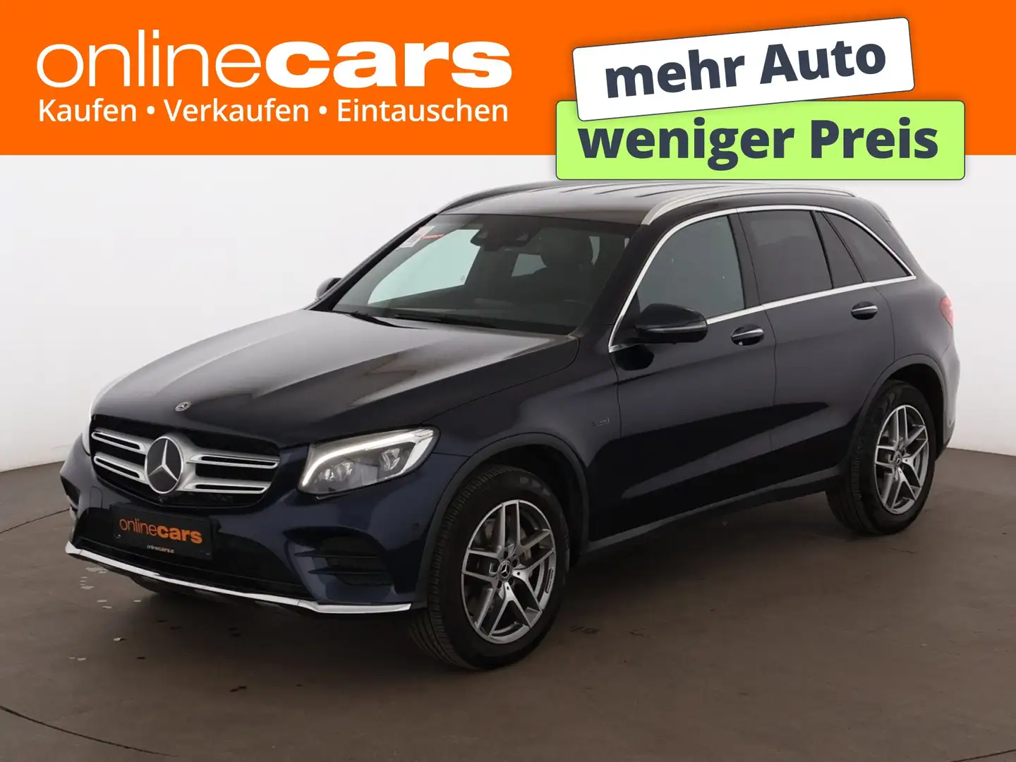 Mercedes-Benz GLC 350 e 4Matic AMG Line Aut LED 360-CAM LEDER Blau - 1