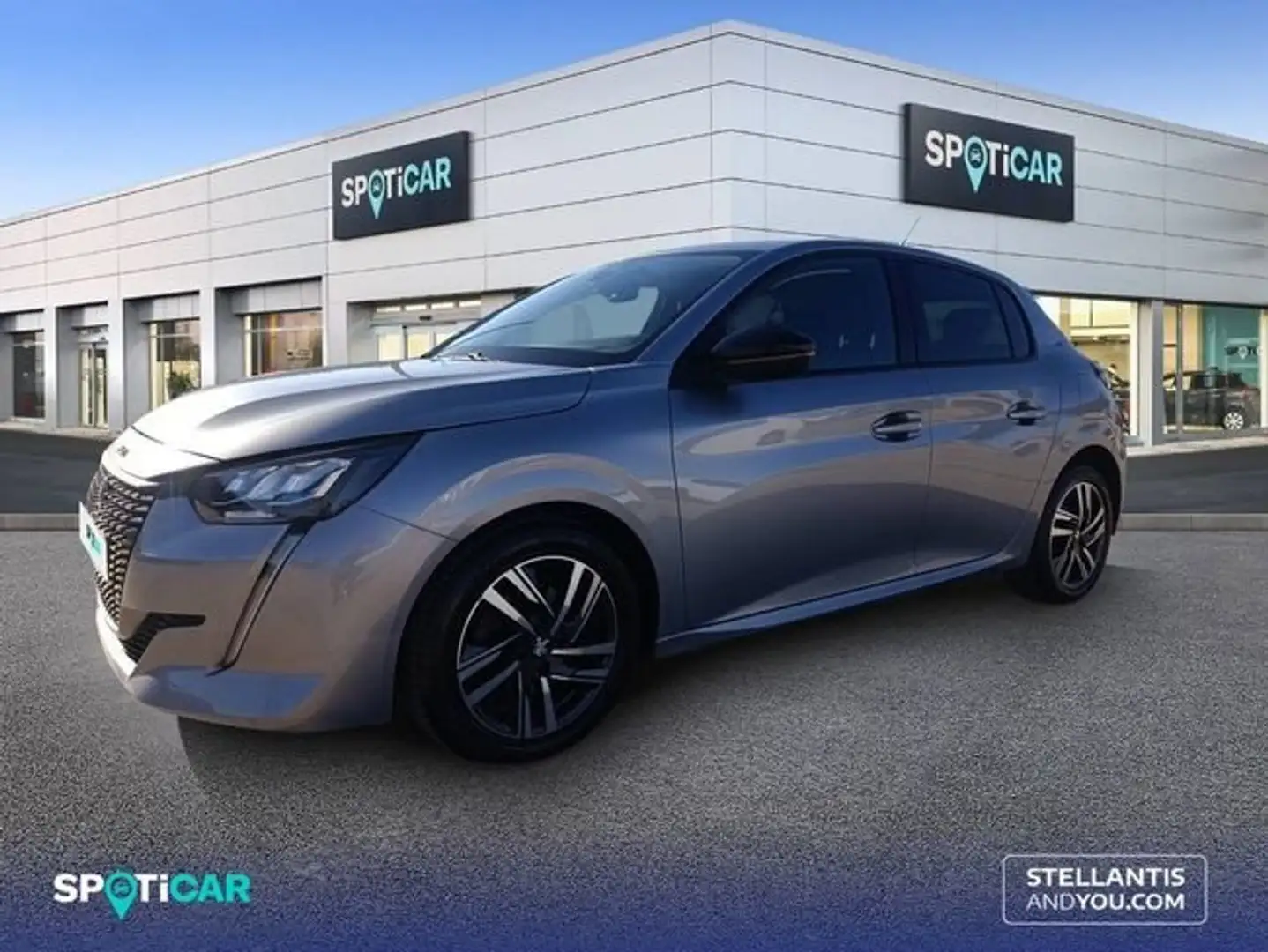 Peugeot 208 PureTech 73kW (100CV) Allure Gris - 1