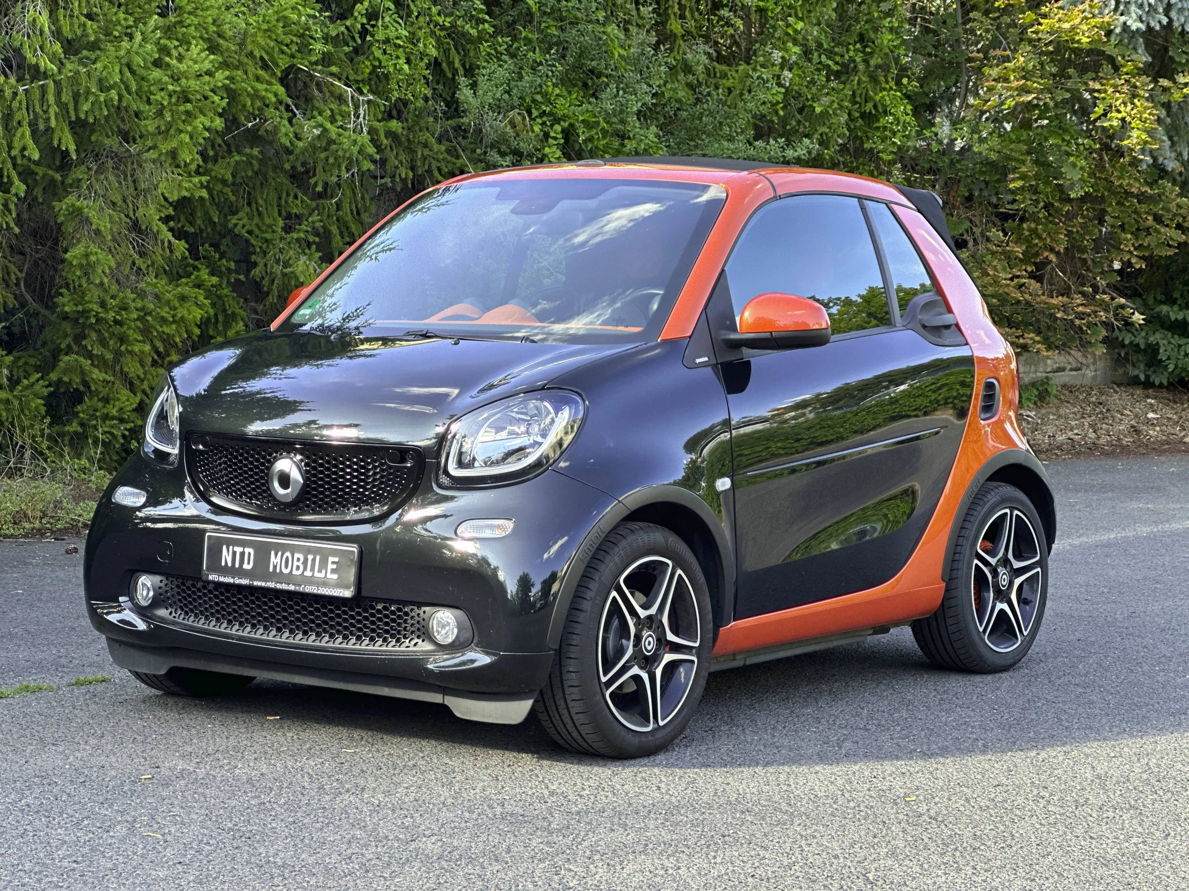 smart forTwo Cabrio 0.9 Turbo twinamic 66 kW 1.HAND+KLIMA+S-HZG+BLUETOOTH+ — photo 3