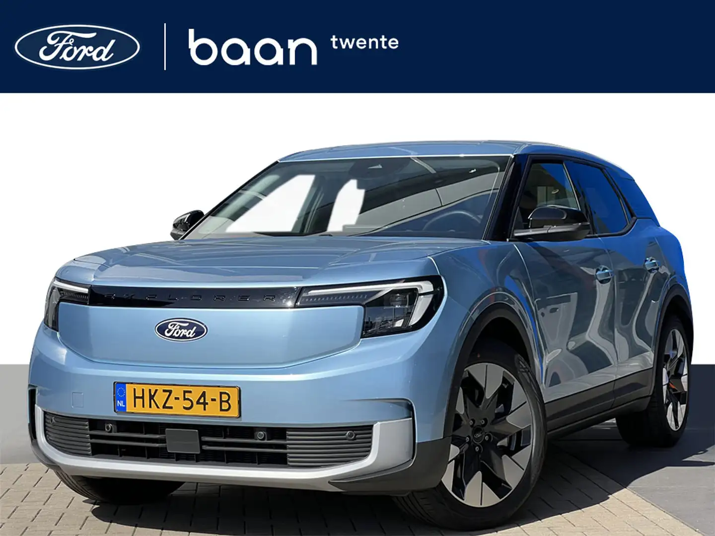 Ford Explorer Premium Extended Range RWD 77 kWh | Wegklapbare tr Blauw - 1