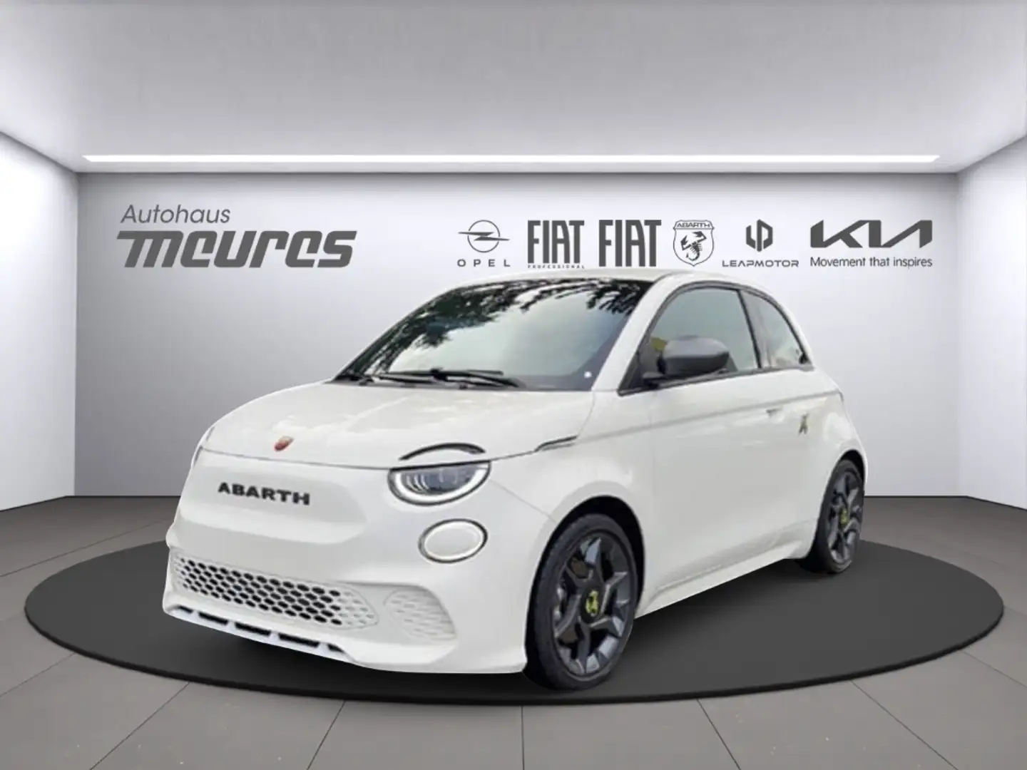 Abarth 500 E, Elektroantrieb, 155 PS, Rückfahrkamera, Klimaau Белый - 1