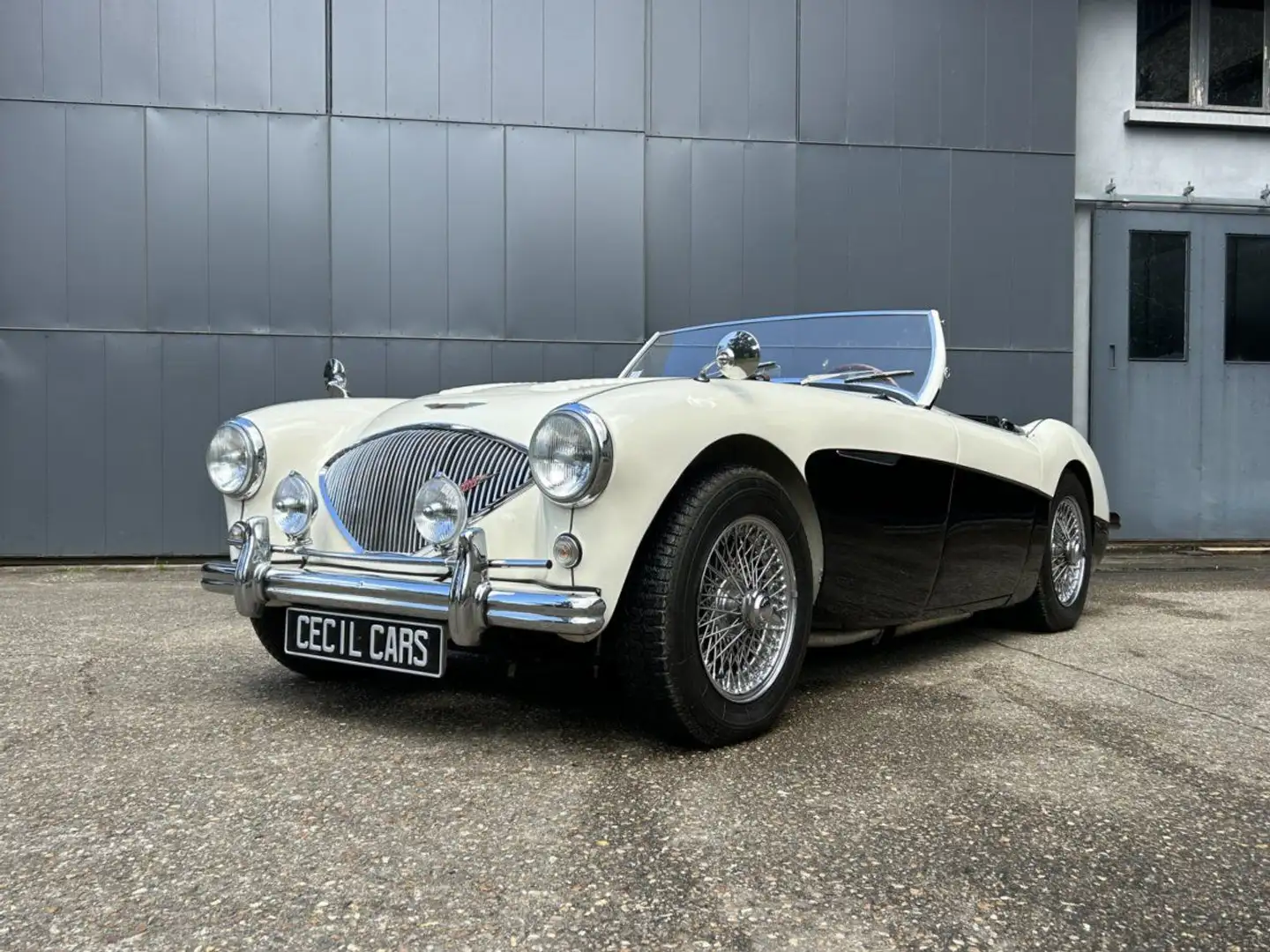 Austin-Healey 100 BN2 Negro - 2