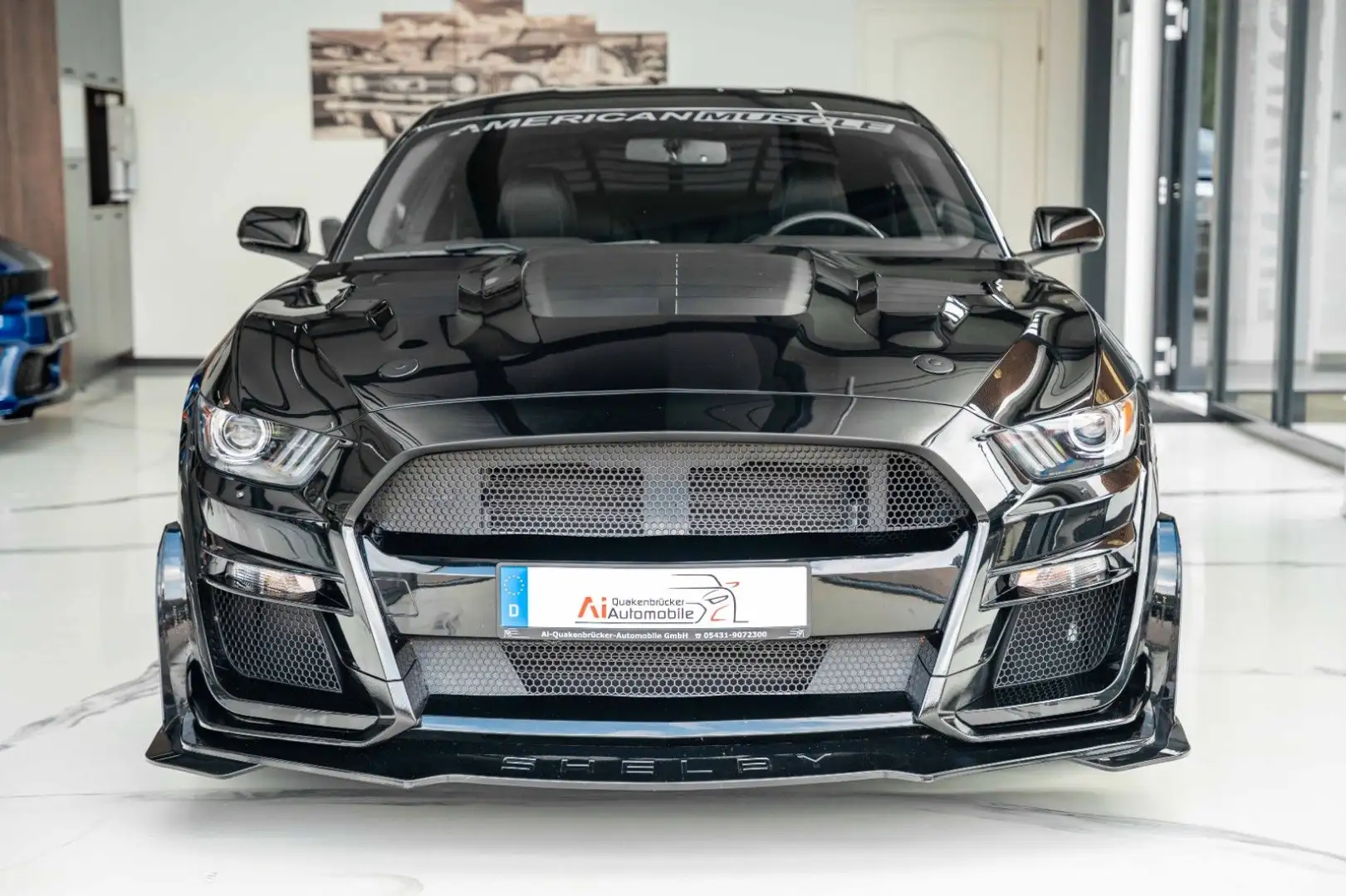 Ford Mustang 3,7 LPG BRC GT 500 SHELBY KAMERA LEDER Zwart - 2