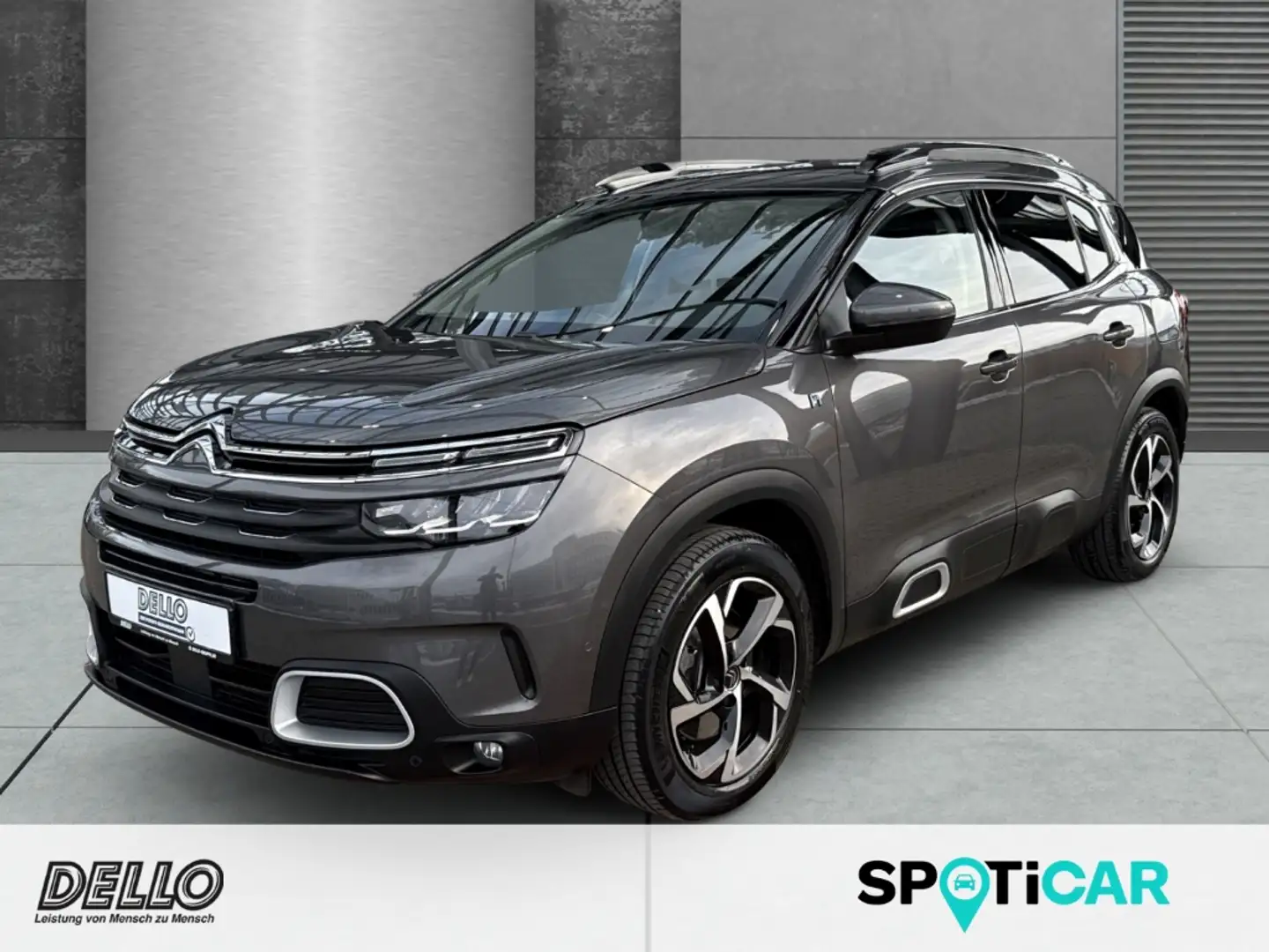 Citroen C5 Aircross Feel Pack PHEV AHK-abnehmbar Navi 360 Kamera Apple Gris - 1