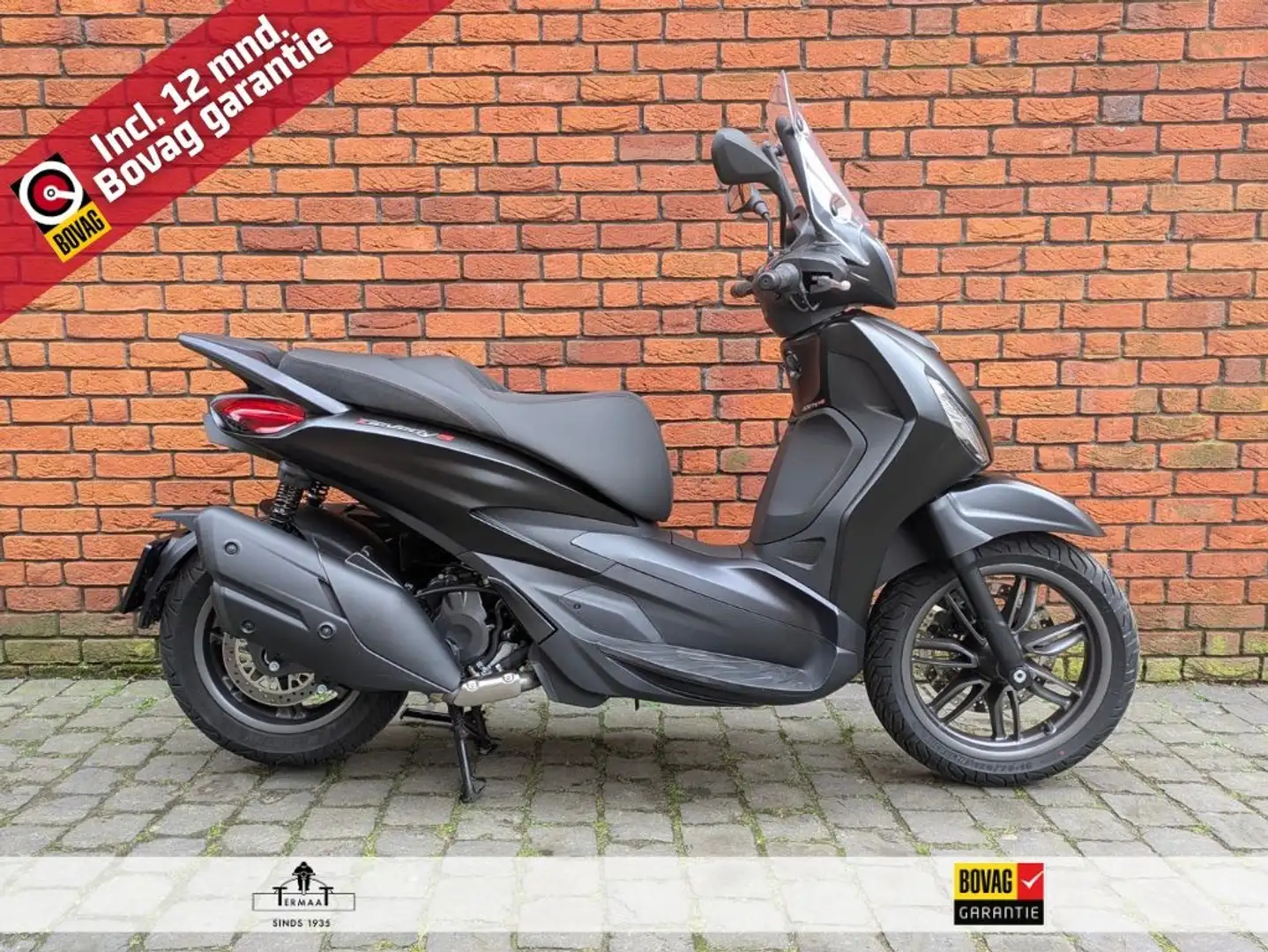 Piaggio Beverly 400 S HPE Zwart - 1