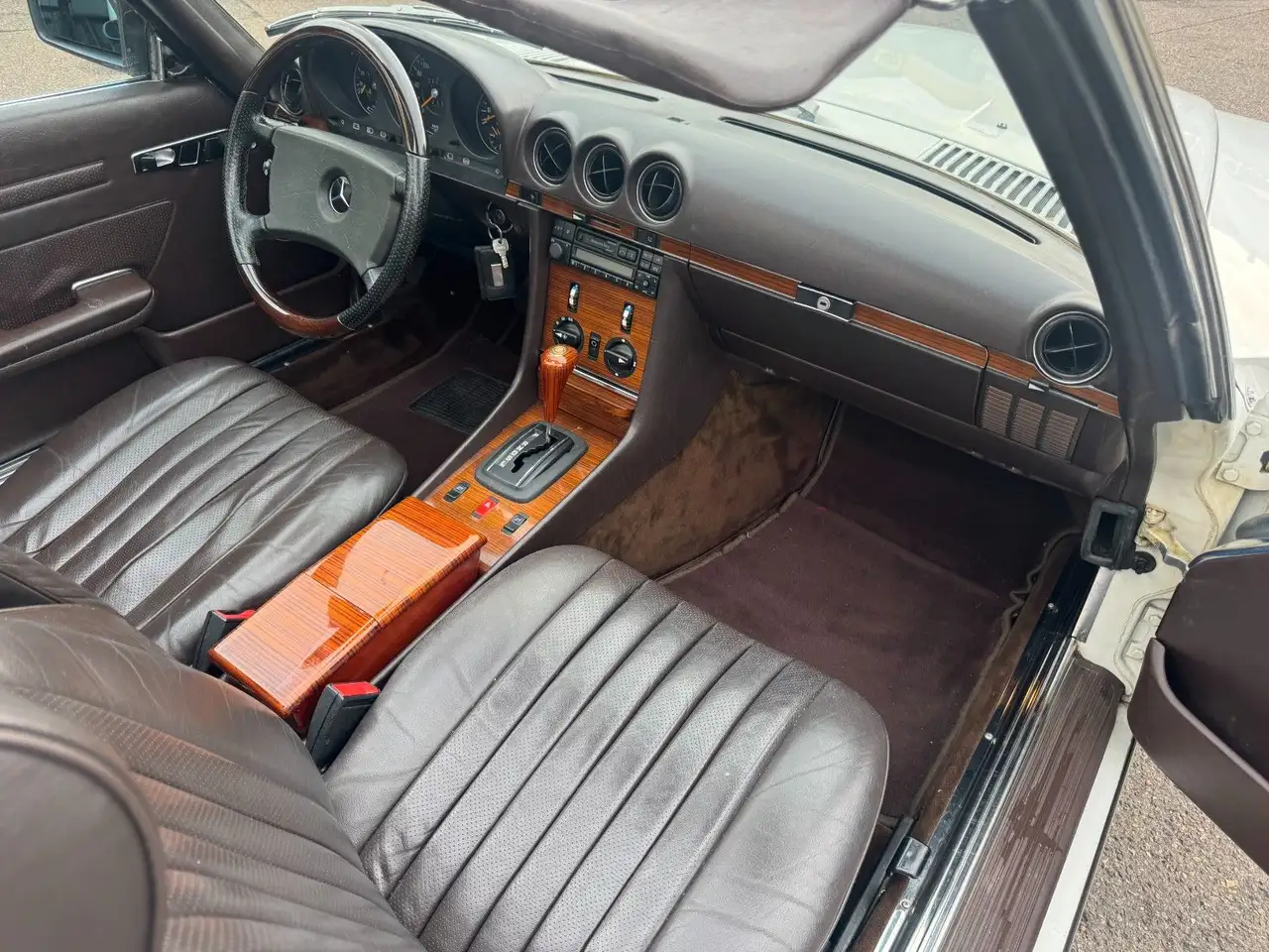 Mercedes-Benz SL 280 Deutsches Fahrzeug Leder H-Kenn., foto 12