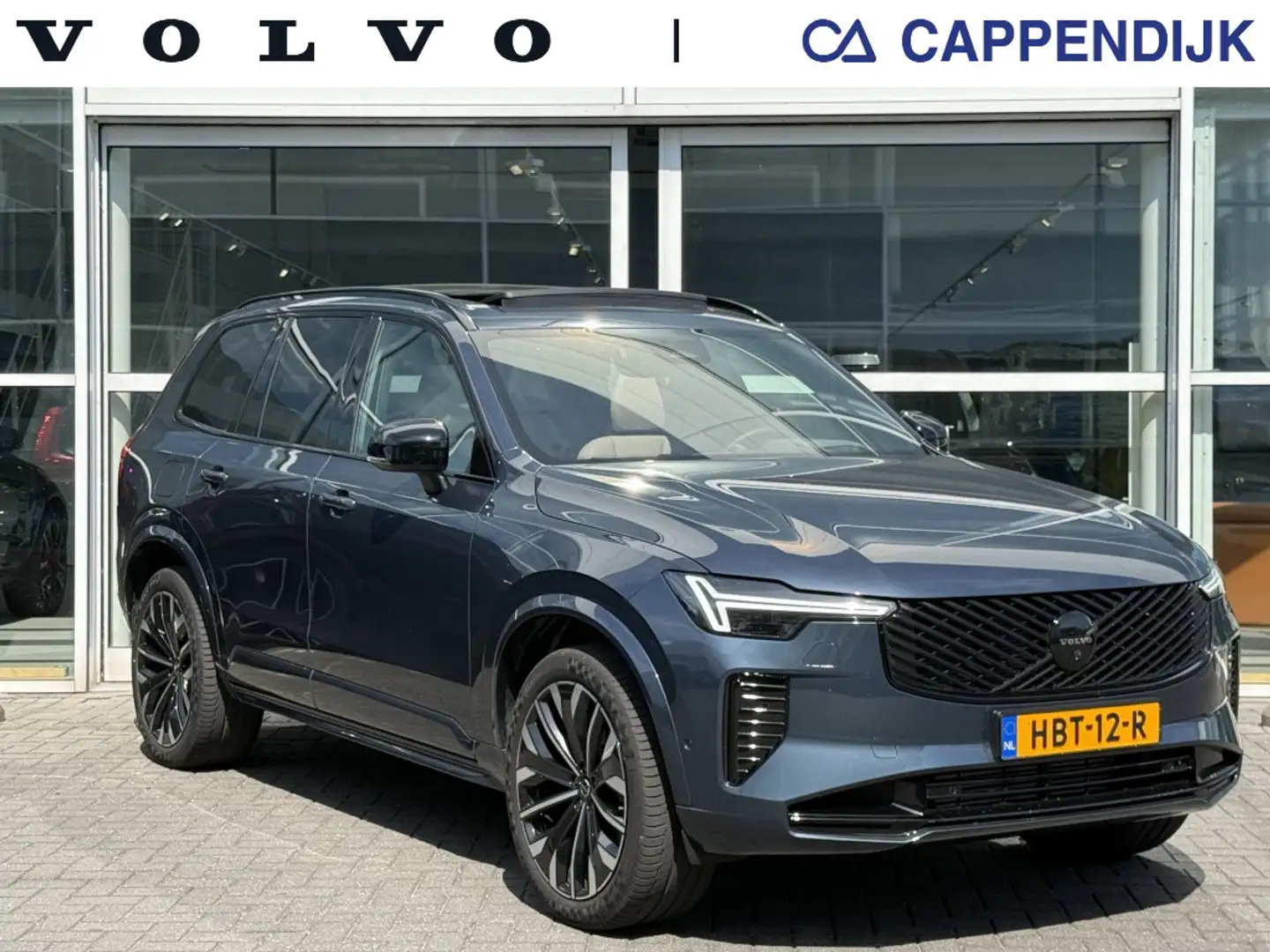 Volvo XC90 T8 AWD Ultra Dark Luchtvering | FACELIFT | Nieuwpr Blauw - 1