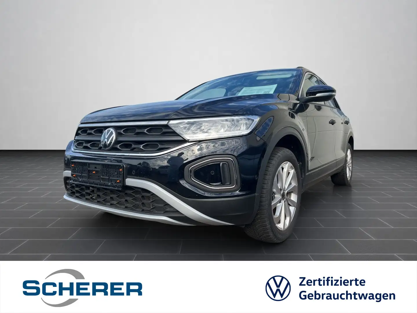 Volkswagen T-Roc Life 1.5 TSI DSG ACC LED NAVI RFK SHZ Noir - 1