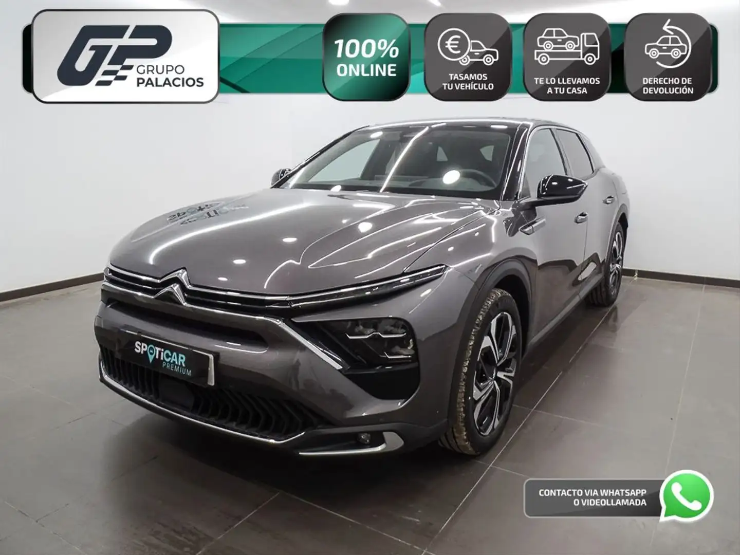 Citroen C5 X Hybrid 225 eEAT8 Shine Gris - 1
