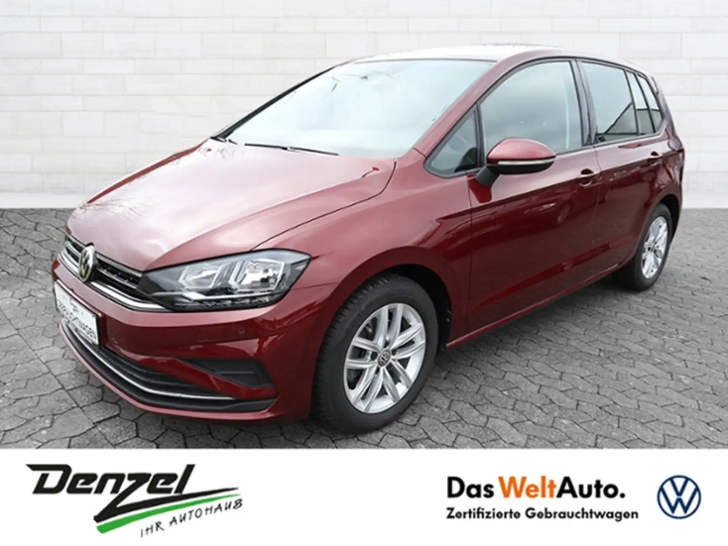 Volkswagen Golf Sportsvan Comfortline 1.5 TSI DSG ACC/APP Rojo - 2