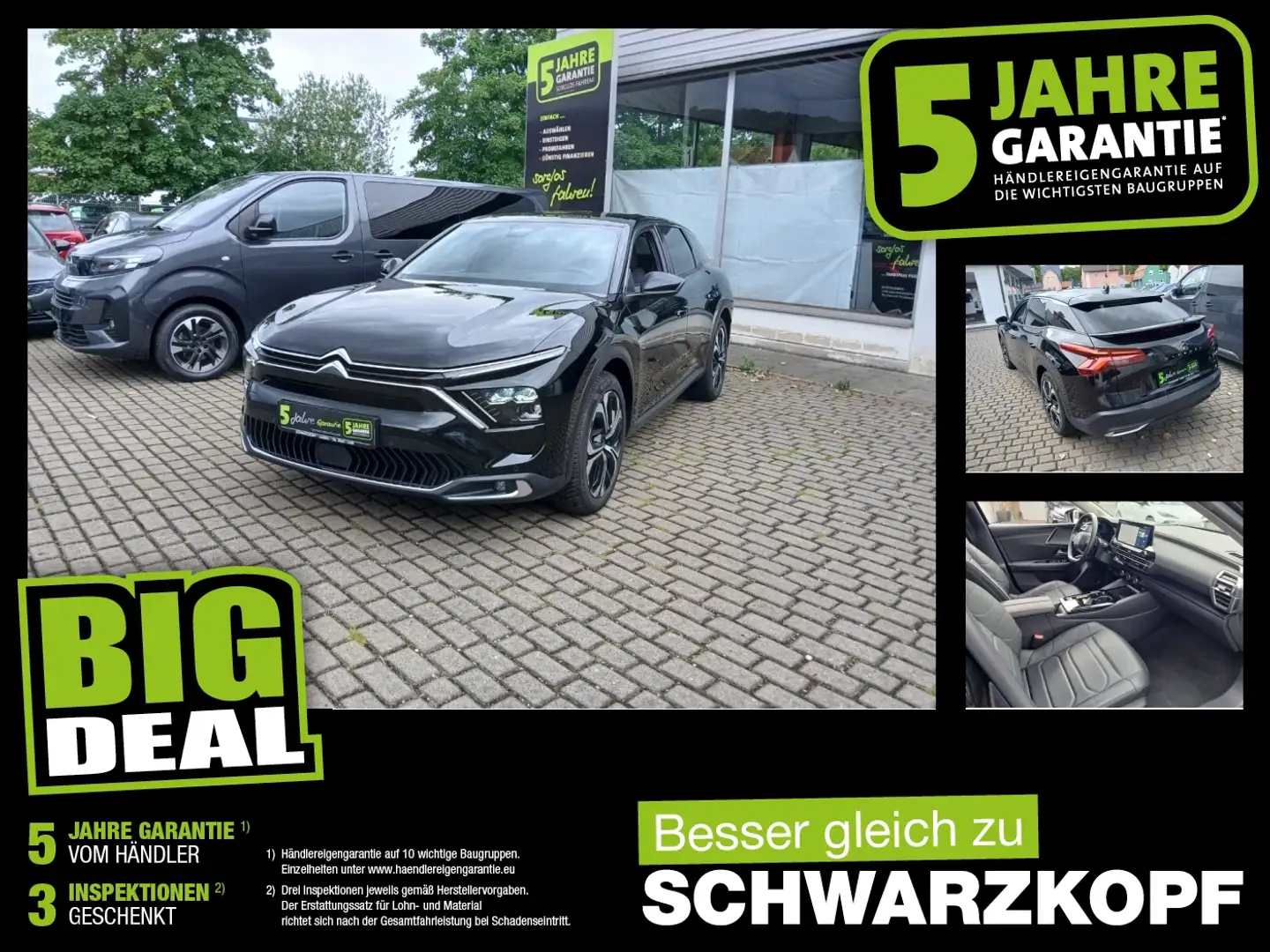 Citroen C5 X 1.2 PureTech LED,Navi,Klima,USB,Parkpilot Schwarz - 1