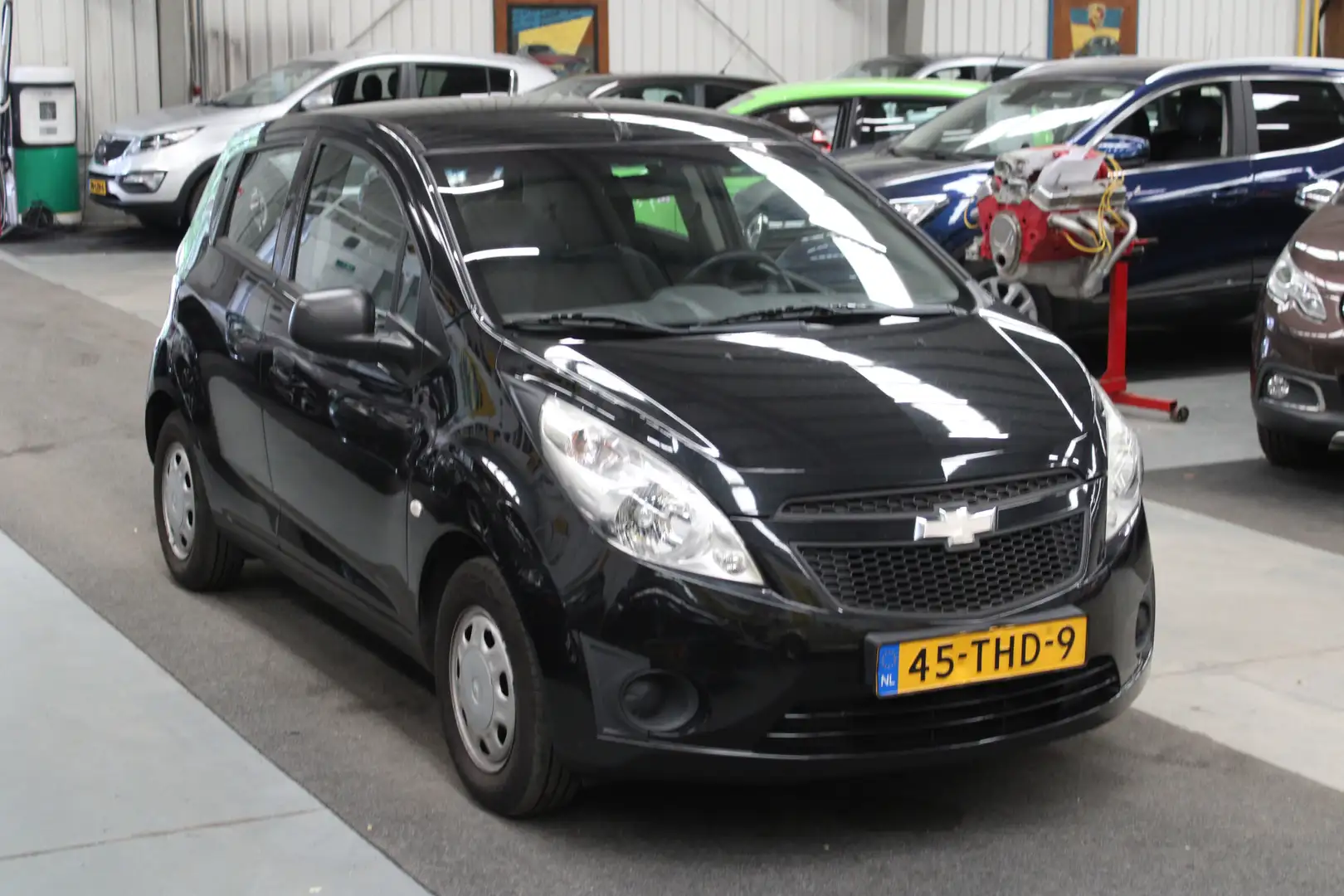 Chevrolet Spark 1.0 16V LS Bi-Fuel NAP, Airco, Isofix, Stuurbekrac Noir - 2