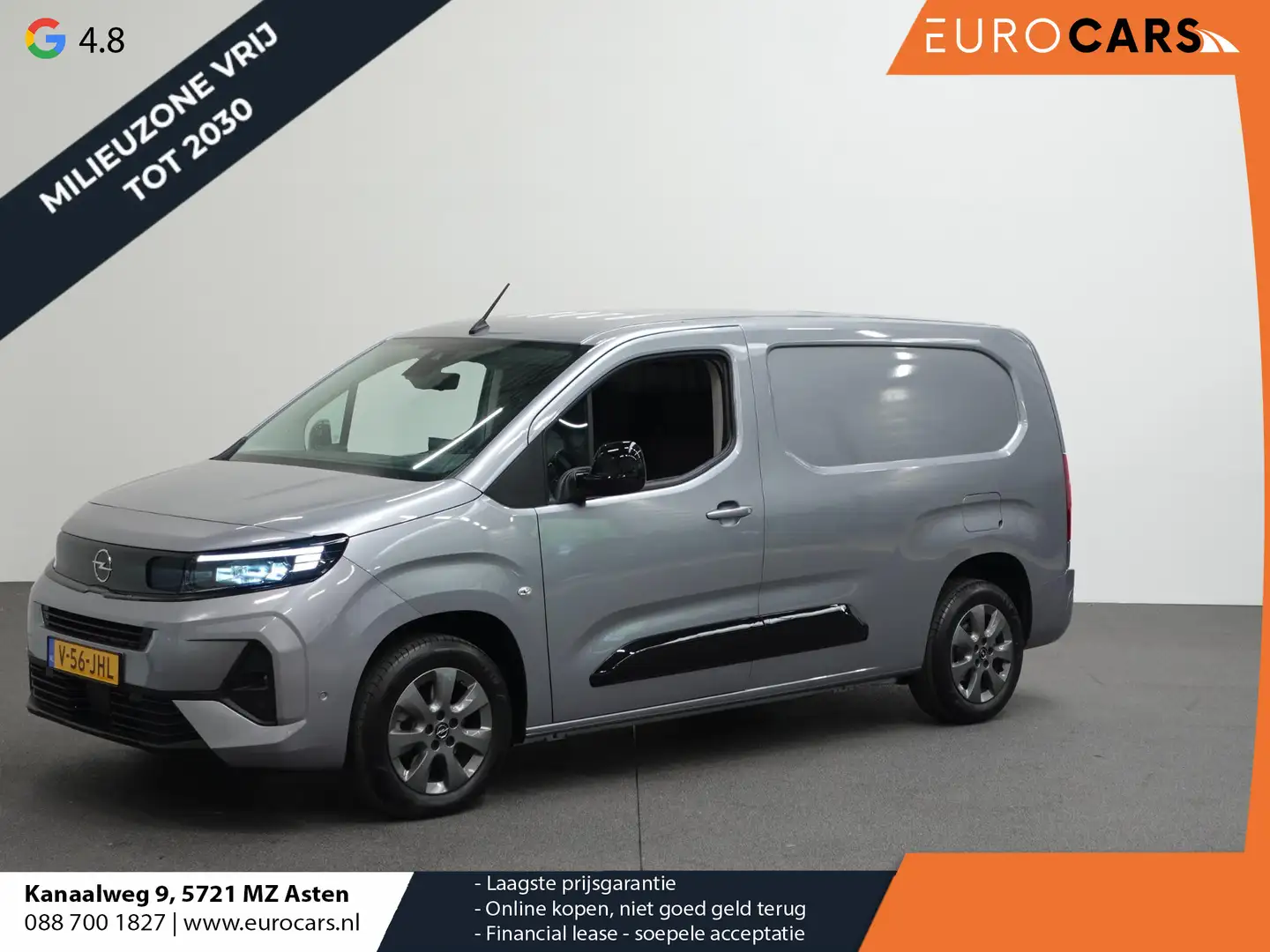 Opel Combo 1.5 BlueHDi 130 S&S L2 Apple Carplay / Android Aut Grijs - 1