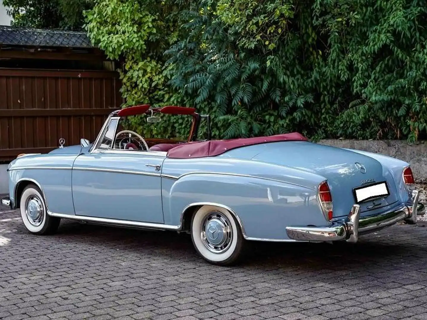 Mercedes-Benz 220 Mercedes Benz Ponton Cabrio 220 SE Blu/Azzurro - 2