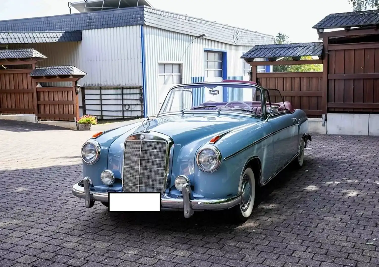 Mercedes-Benz 220 Mercedes Benz Ponton Cabrio 220 SE Blu/Azzurro - 1