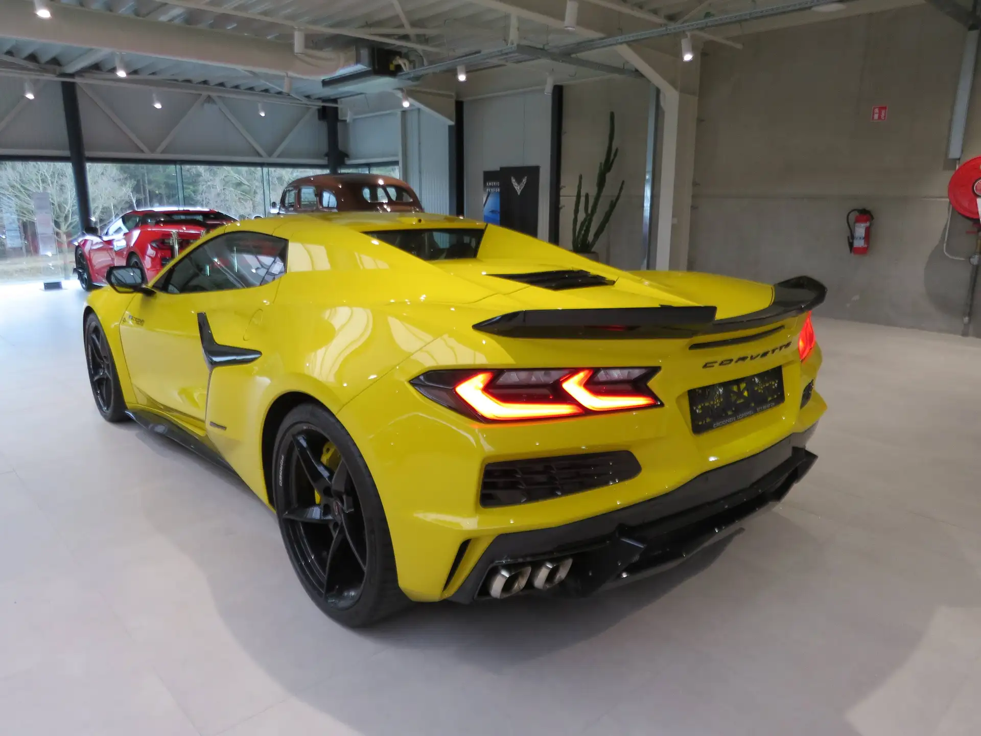 Chevrolet Corvette 6.2 V8 노랑 사진 5