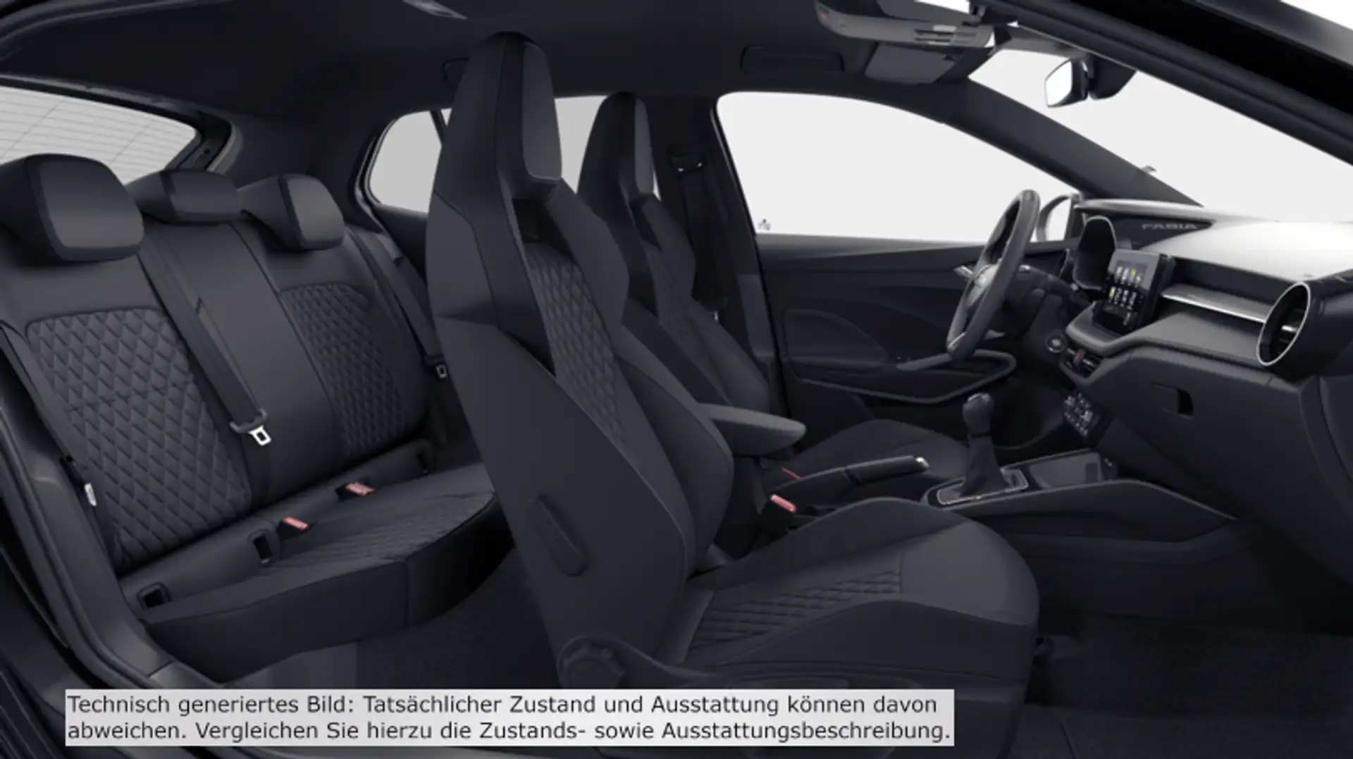 Skoda Fabia Selection TSI Schwarz - 2