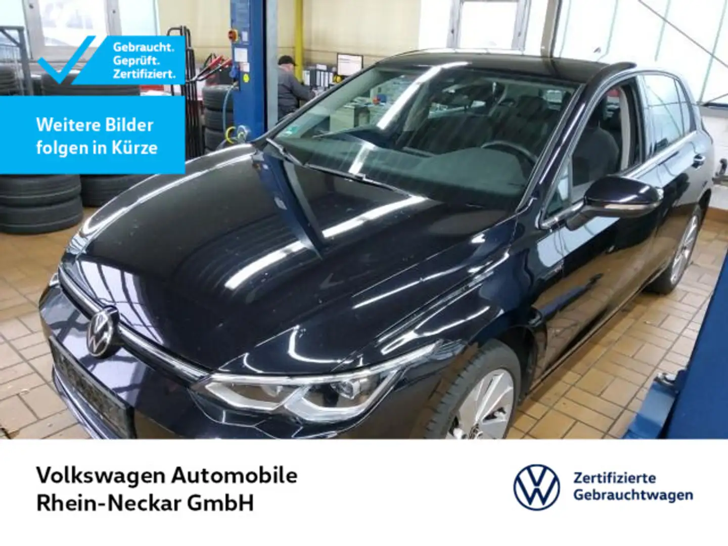 Volkswagen Golf VIII 2.0 TDI Style DSG Navi Kamera LED uvm Schwarz - 1