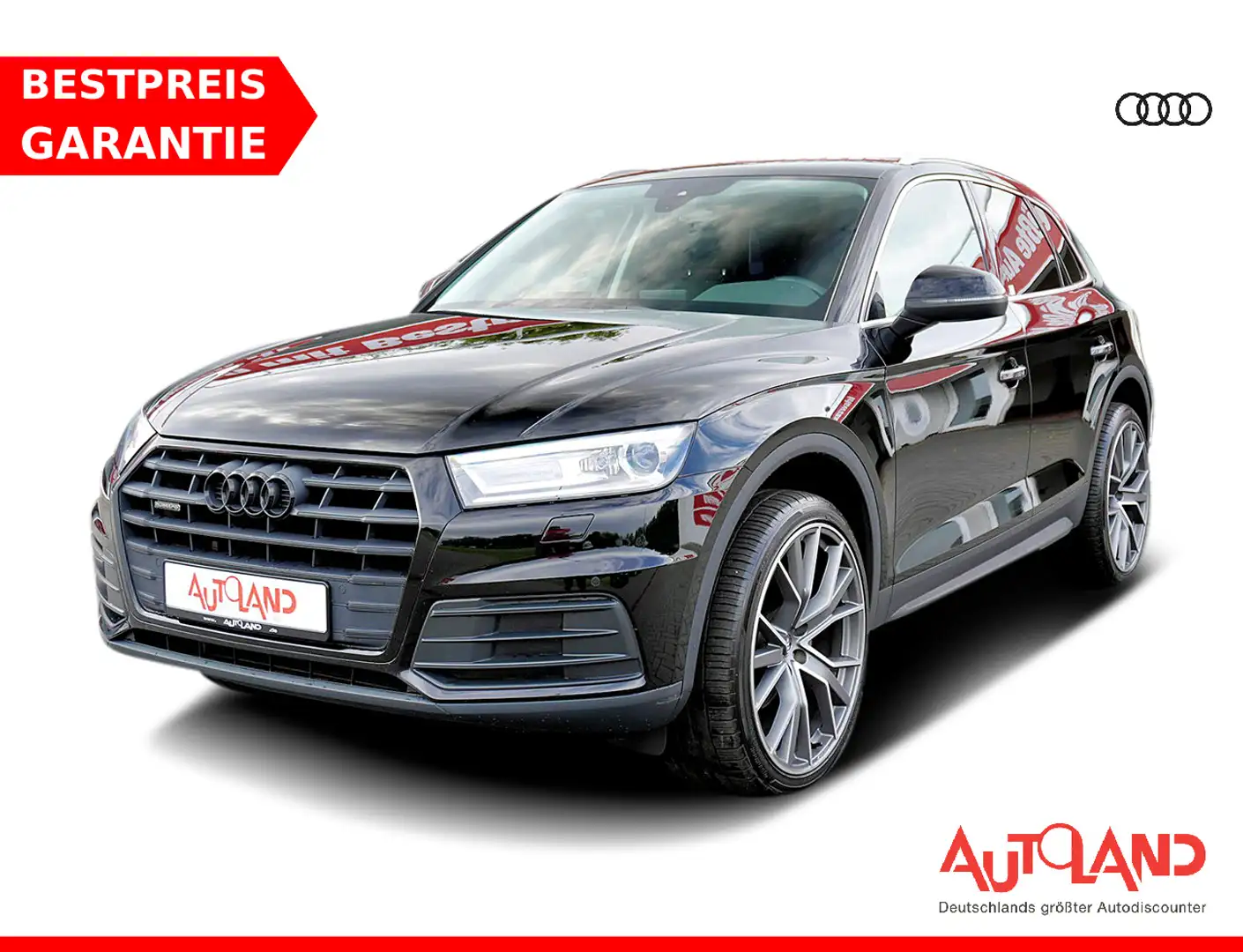 Audi Q5 40 2.0 TDI quattro DSG Bi-Xenon Navi Tempomat Schwarz - 1