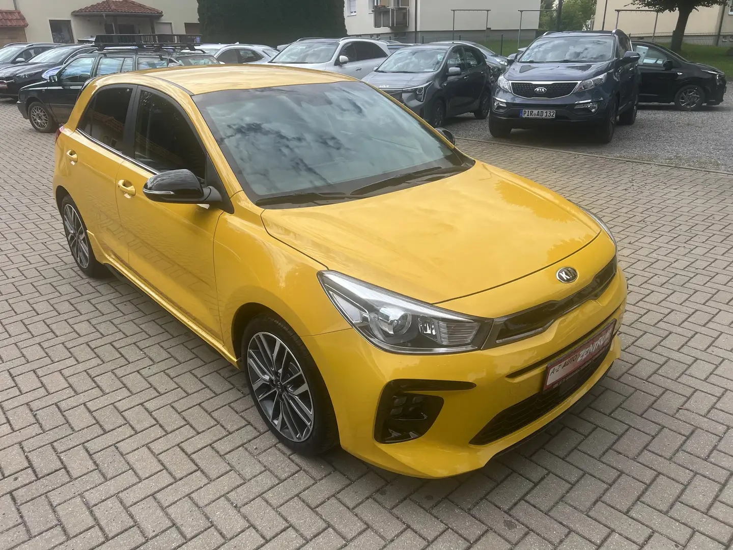 Kia Rio 1.0 T-GDI 120 GT Line Jaune - 1