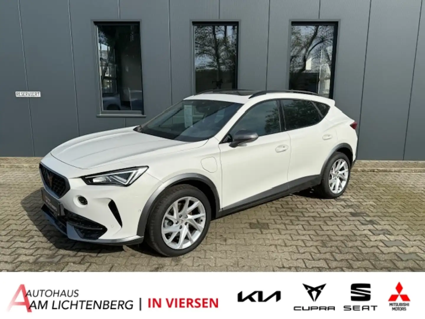 CUPRA Formentor 1.4 e-HYBRID LED+NAVI+ACC+PDC+KEYLESS+PANORAMA+AMB Weiß - 1