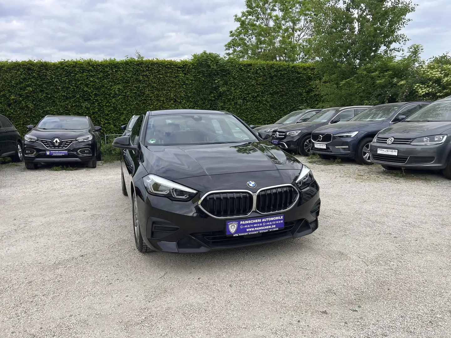 BMW 216 d Gran Coupé ACC+HEAD-UP+KAMERA+LEDER+AMBIENTE Czarny - 1