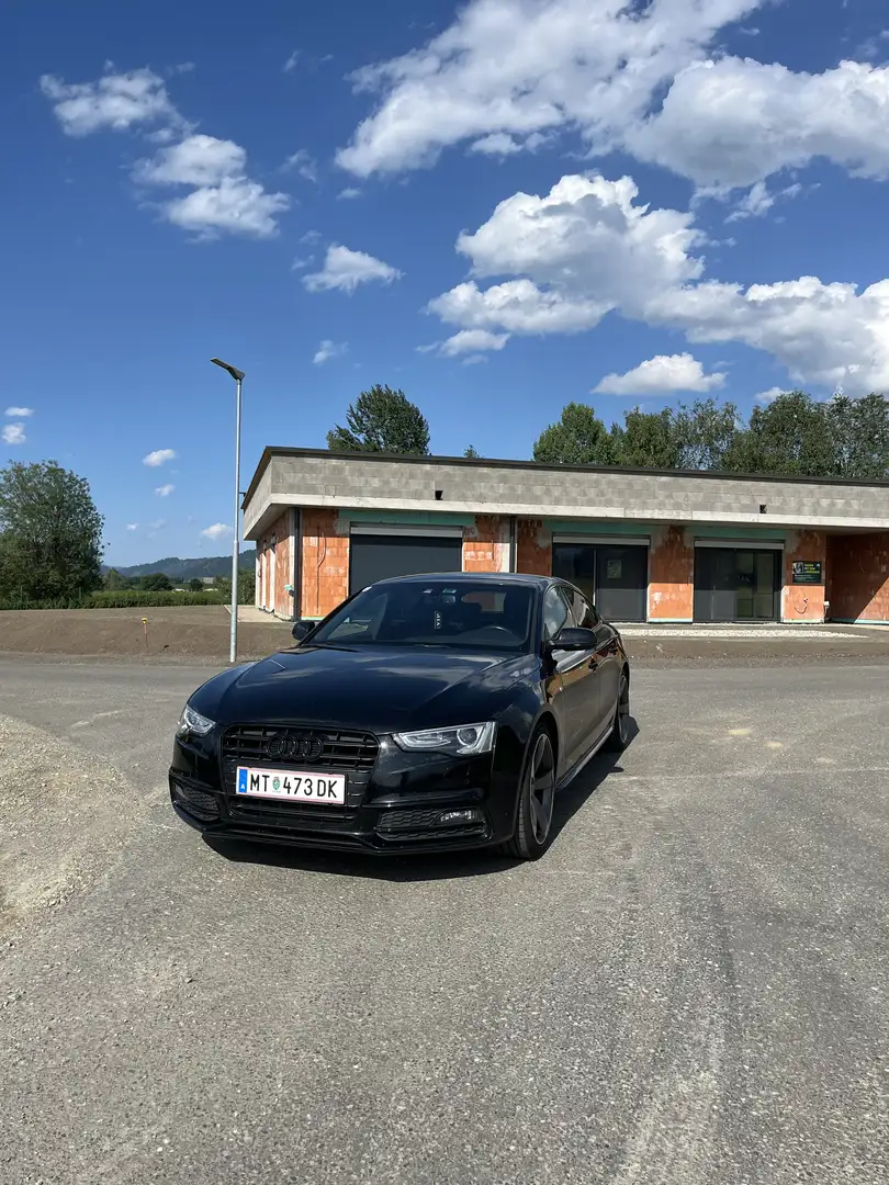 Audi A5 SB 2,0 TDI Schwarz - 1