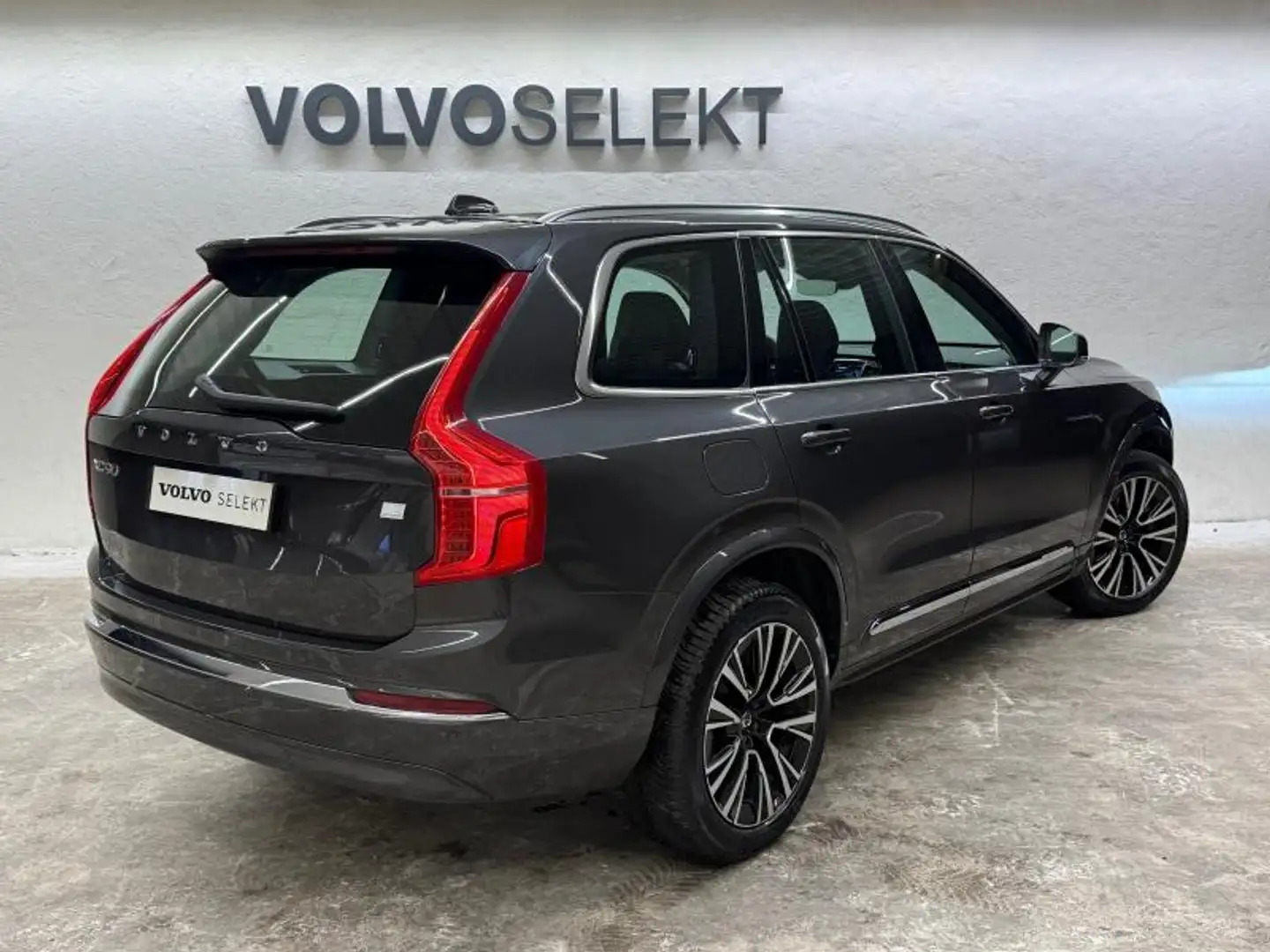 Volvo XC90 T8 AWD 310 + 145ch Ultra Style Chrome Geartronic Gris - 2