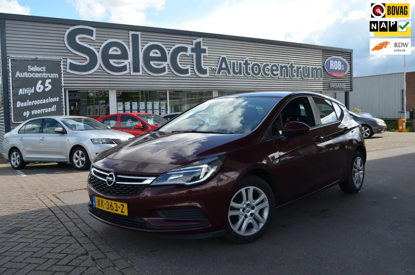Opel Astra 1.0 Online Edition|NW.MODEL|105PK|NAVI|SENSOREN V+ Rot - 1